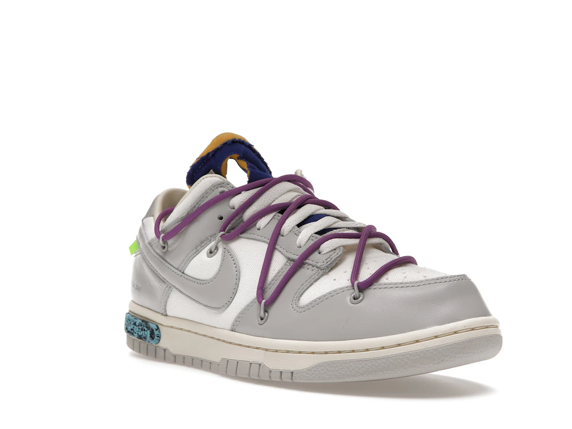 Vue 6 de Nike Dunk Low Off-White Lot 48