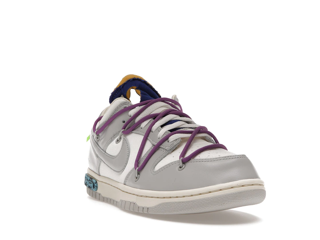 Vue 7 de Nike Dunk Low Off-White Lot 48