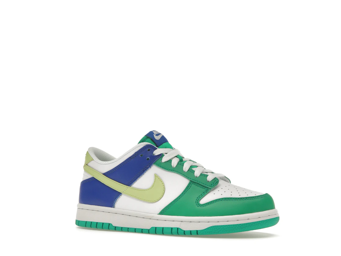 Vue 4 de Nike Dunk Low Stadium Green Game Royal (GS)