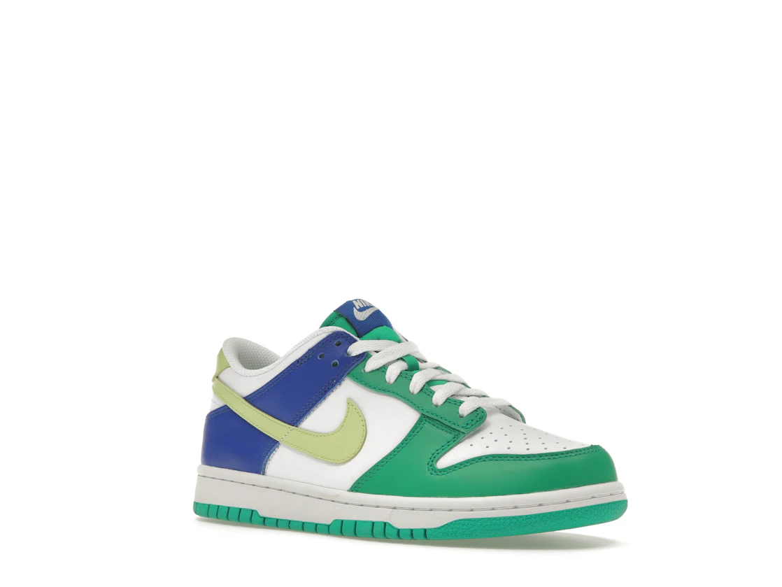 Vue 5 de Nike Dunk Low Stadium Green Game Royal (GS)
