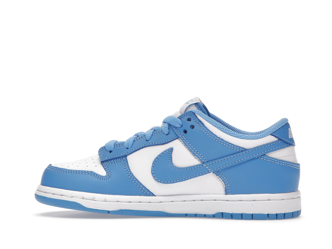 Vue 20 de Nike Dunk Low UNC (PS)