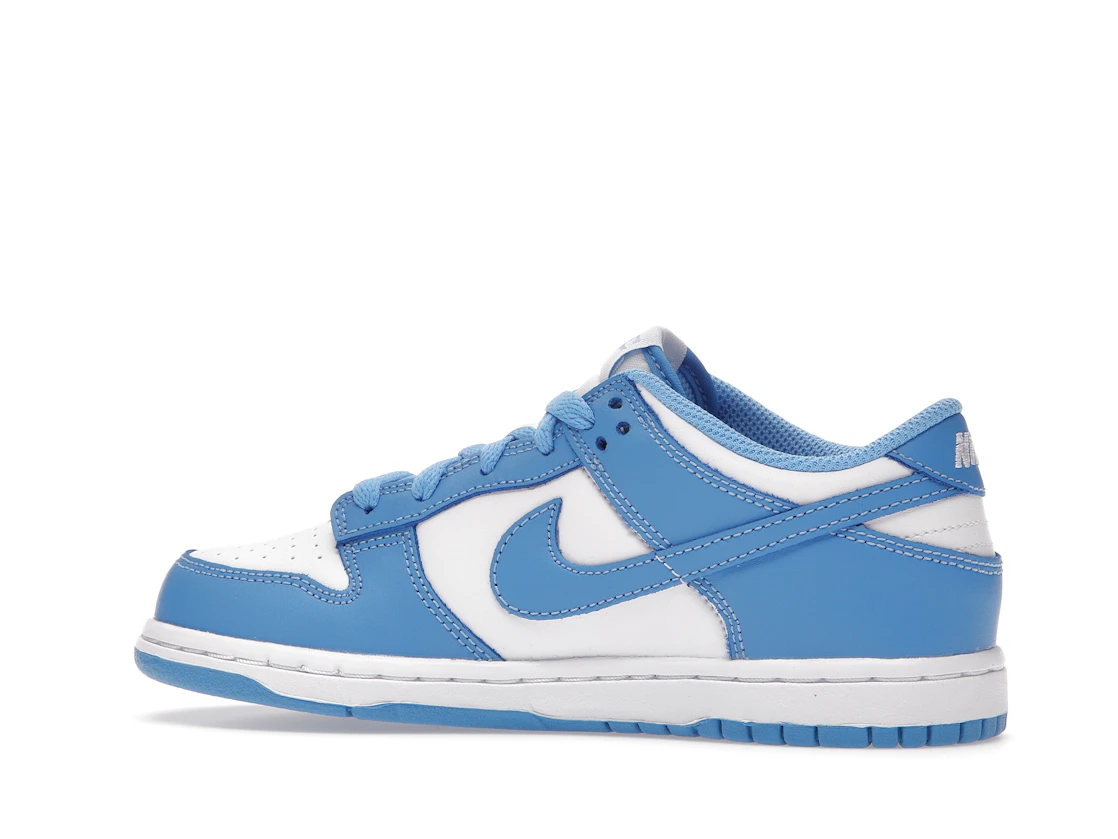 Vue 21 de Nike Dunk Low UNC (PS)