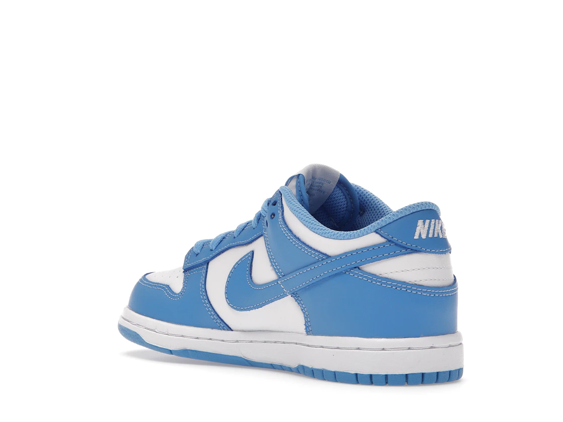 Vue 24 de Nike Dunk Low UNC (PS)