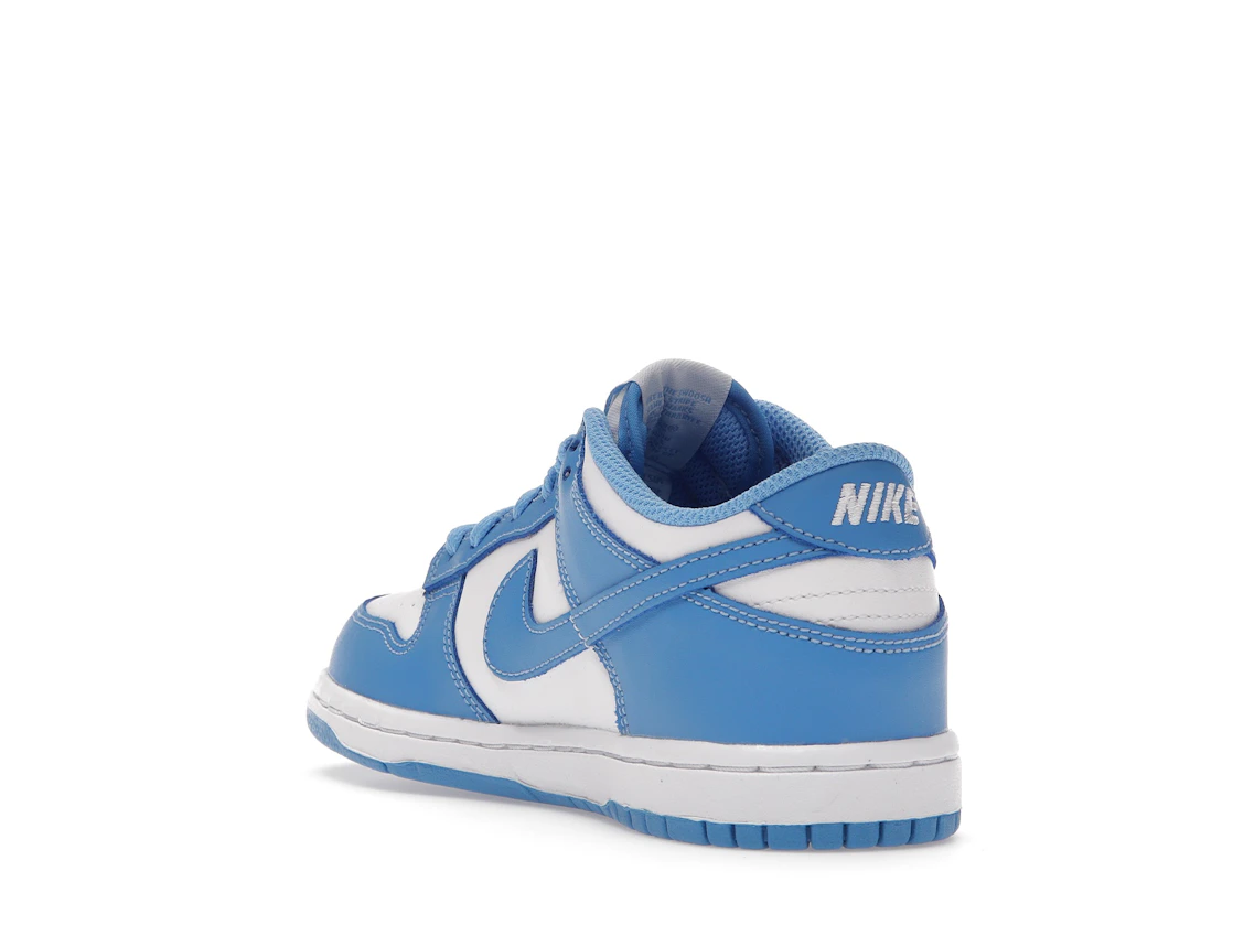 Vue 25 de Nike Dunk Low UNC (PS)