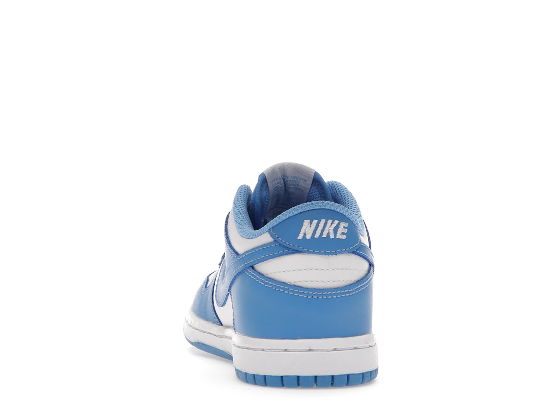 Vue 27 de Nike Dunk Low UNC (PS)