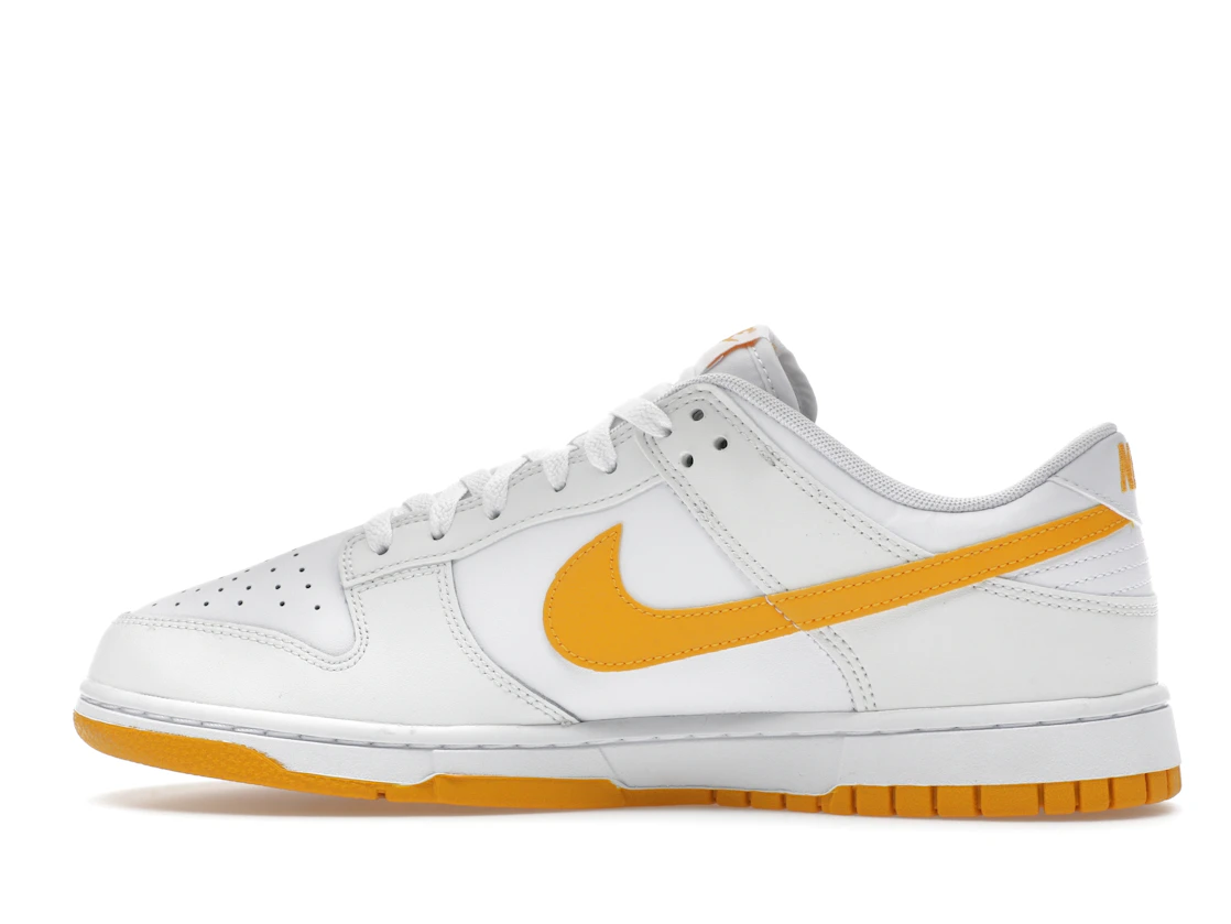 Vue 20 de Nike Dunk Low White University Gold