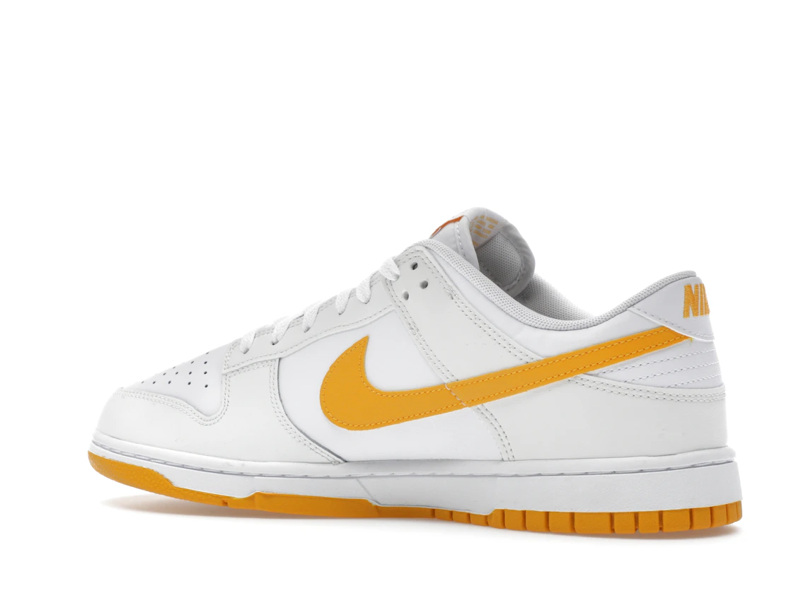 Vue 22 de Nike Dunk Low White University Gold