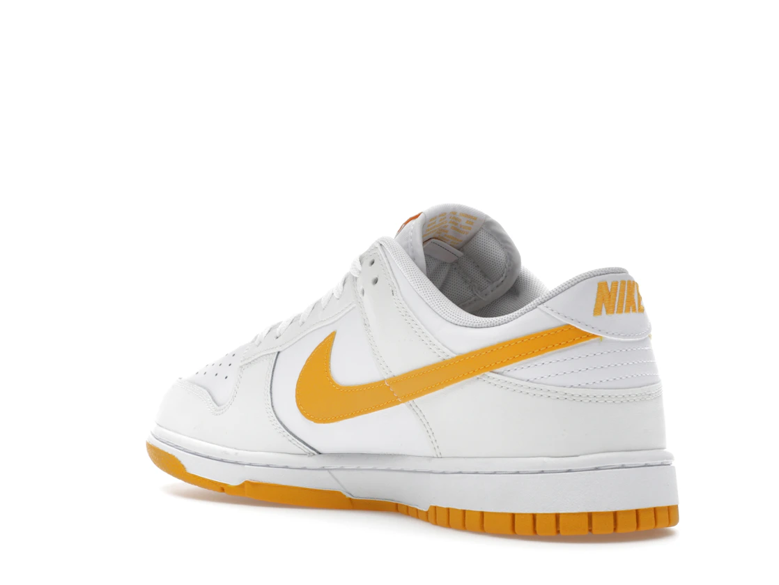 Vue 24 de Nike Dunk Low White University Gold