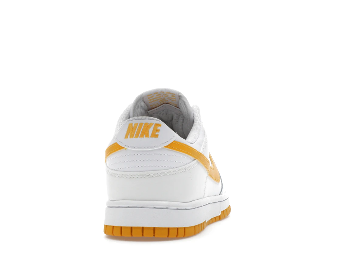 Vue 29 de Nike Dunk Low White University Gold