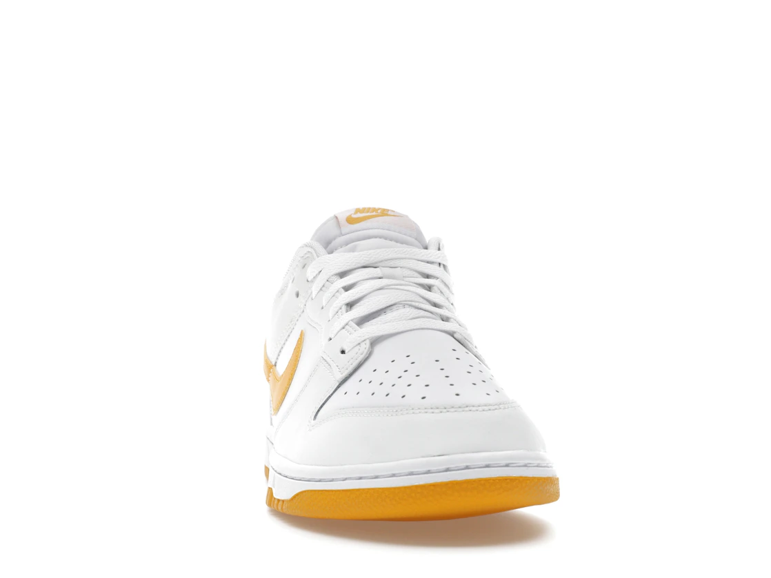 Vue 9 de Nike Dunk Low White University Gold