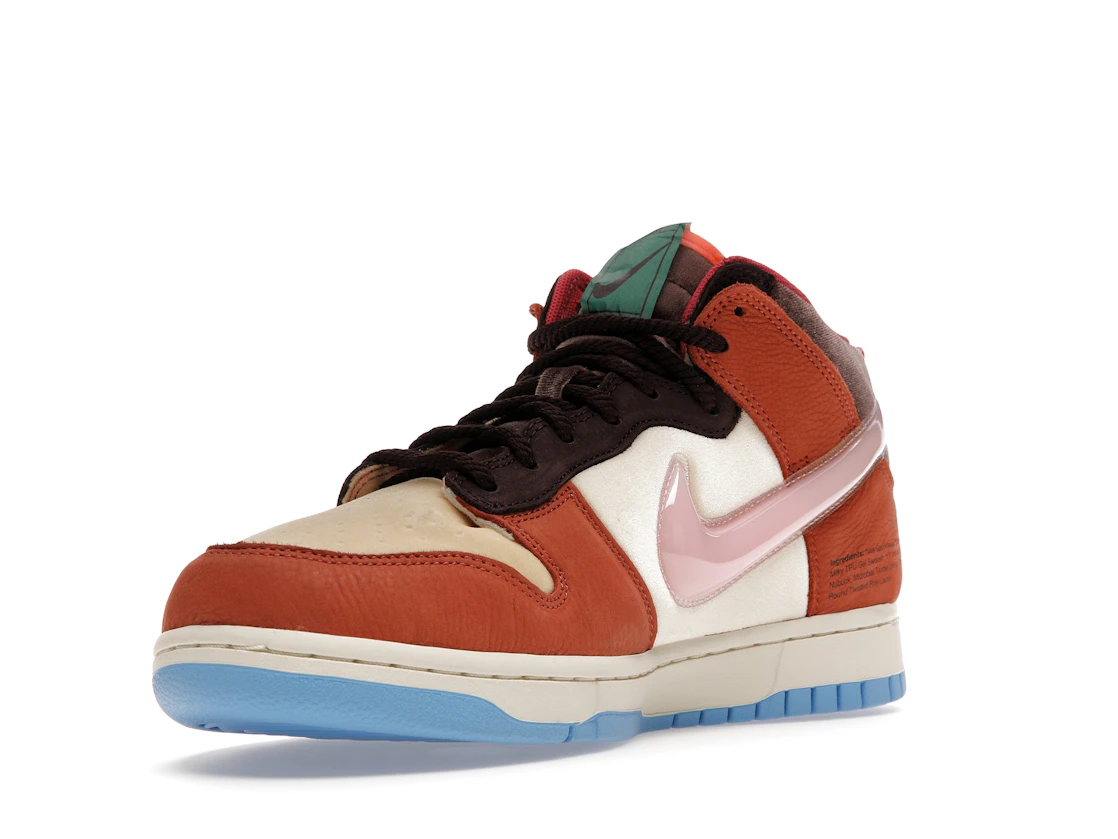 Vue 14 de Nike Dunk Mid Social Status Free Lunch Chocolate Milk