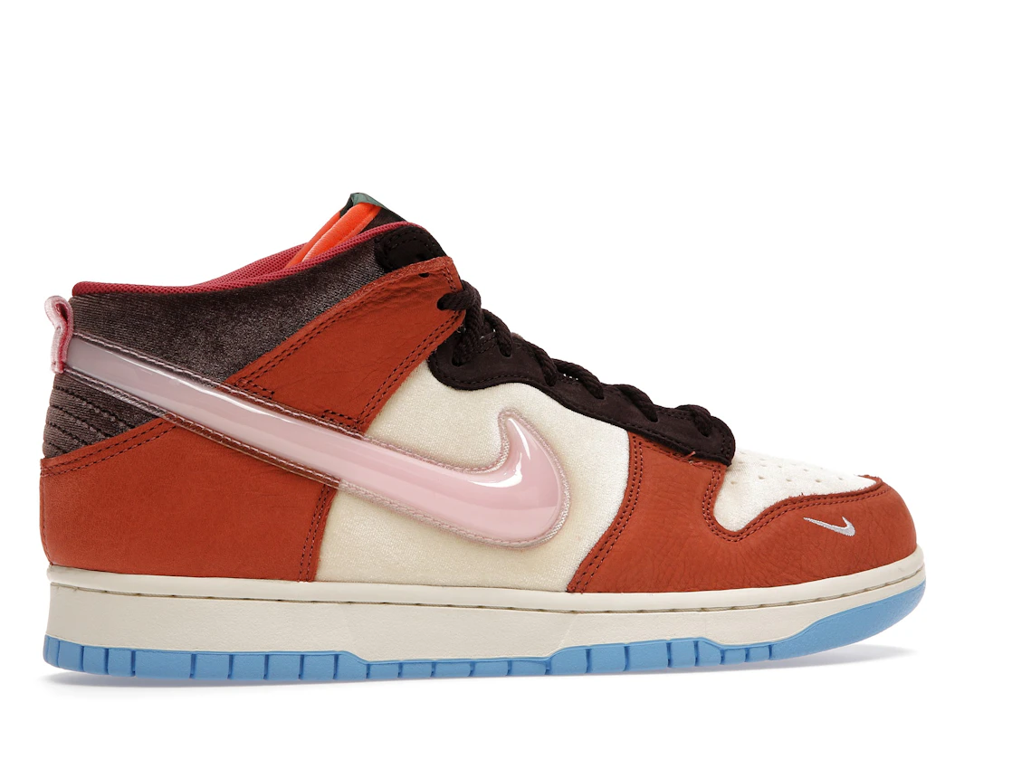 Vue 35 de Nike Dunk Mid Social Status Free Lunch Chocolate Milk