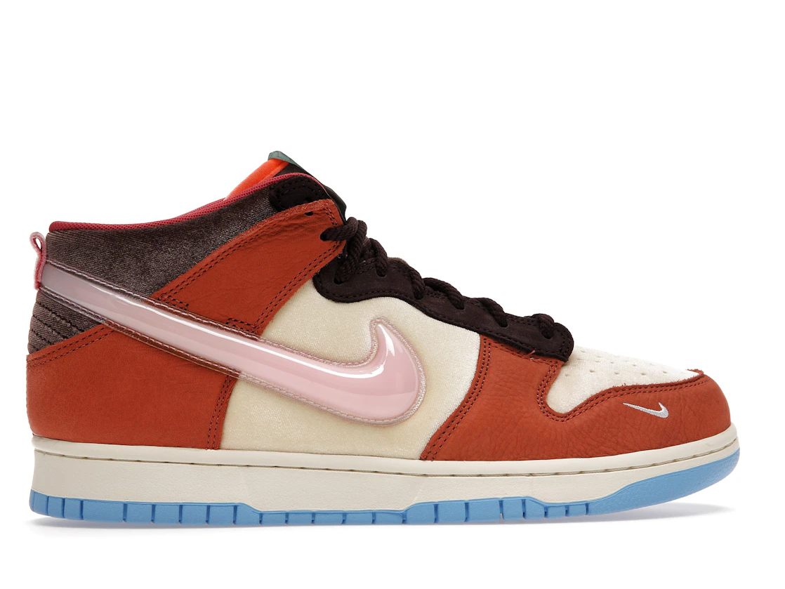 Vue 36 de Nike Dunk Mid Social Status Free Lunch Chocolate Milk