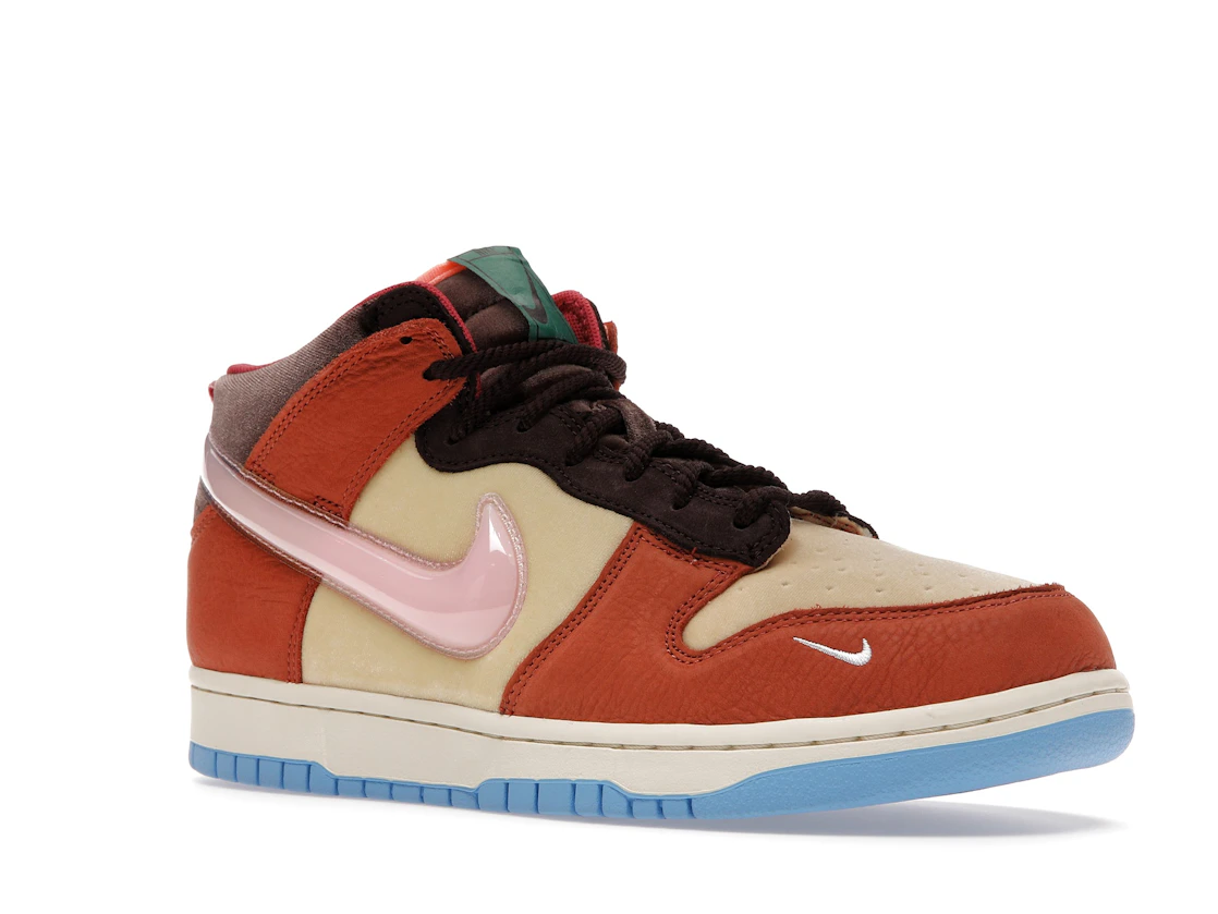Vue 5 de Nike Dunk Mid Social Status Free Lunch Chocolate Milk