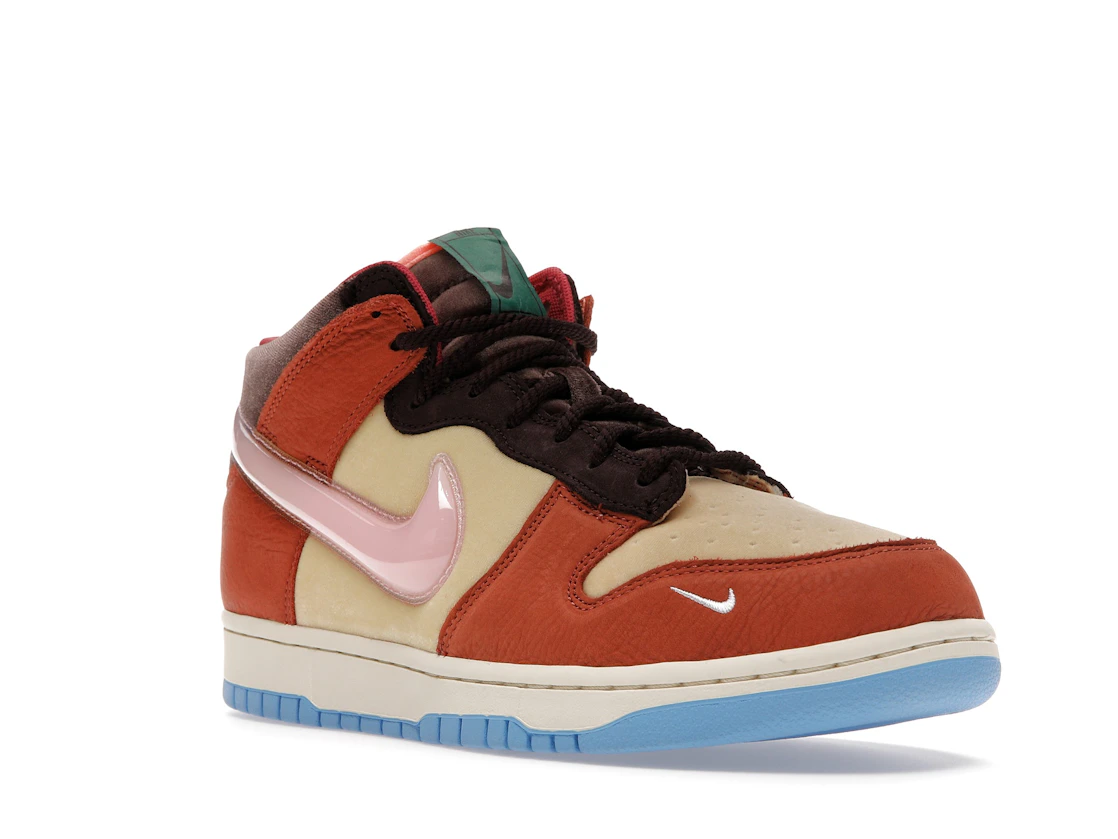 Vue 6 de Nike Dunk Mid Social Status Free Lunch Chocolate Milk