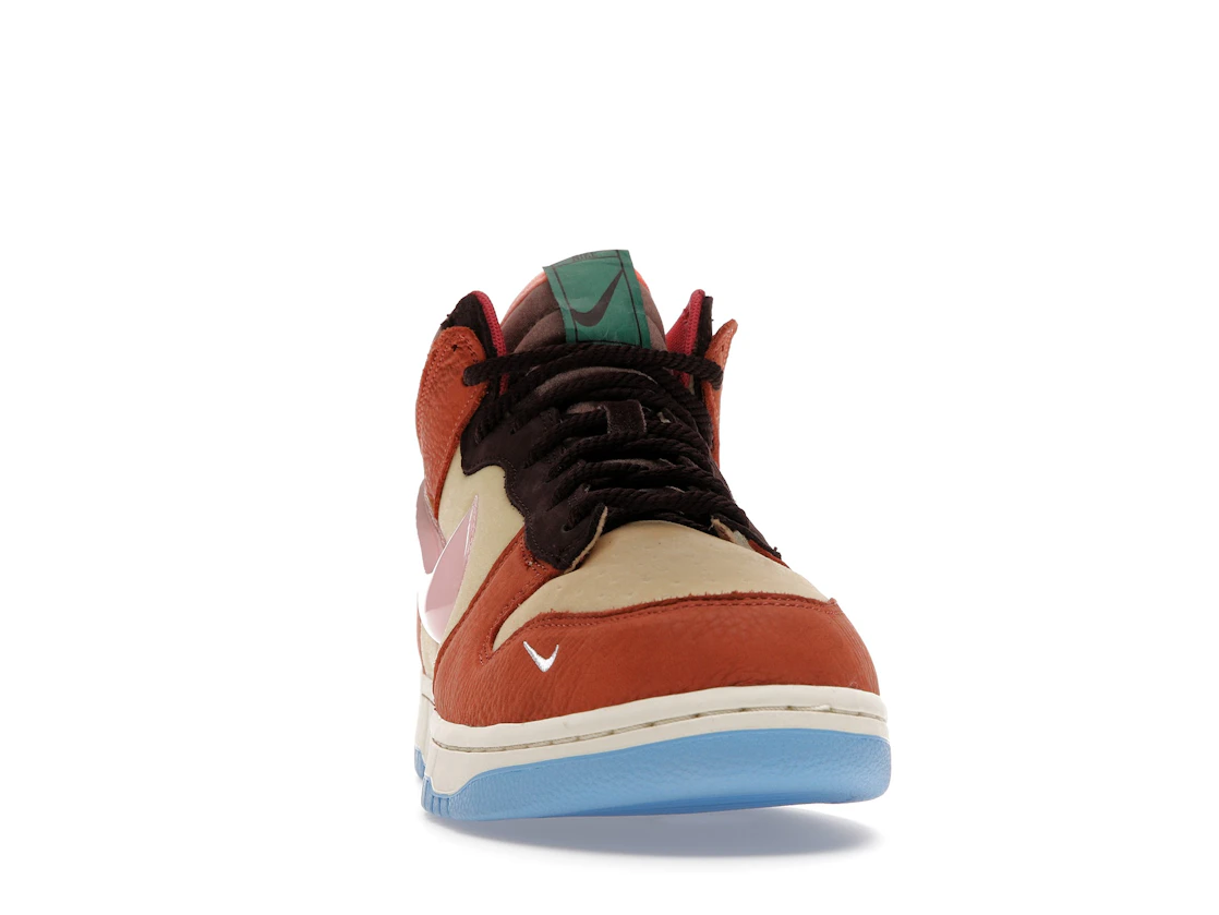 Vue 9 de Nike Dunk Mid Social Status Free Lunch Chocolate Milk