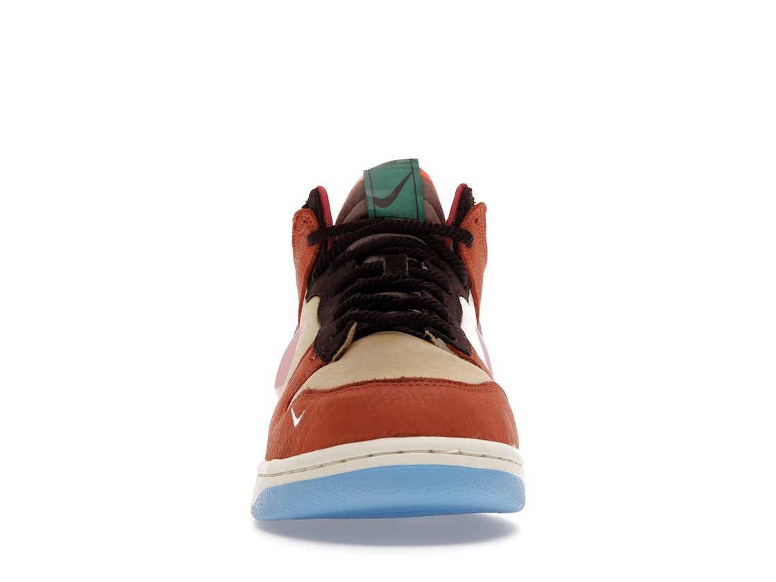 Vue 10 de Nike Dunk Mid Social Status Free Lunch Chocolate Milk