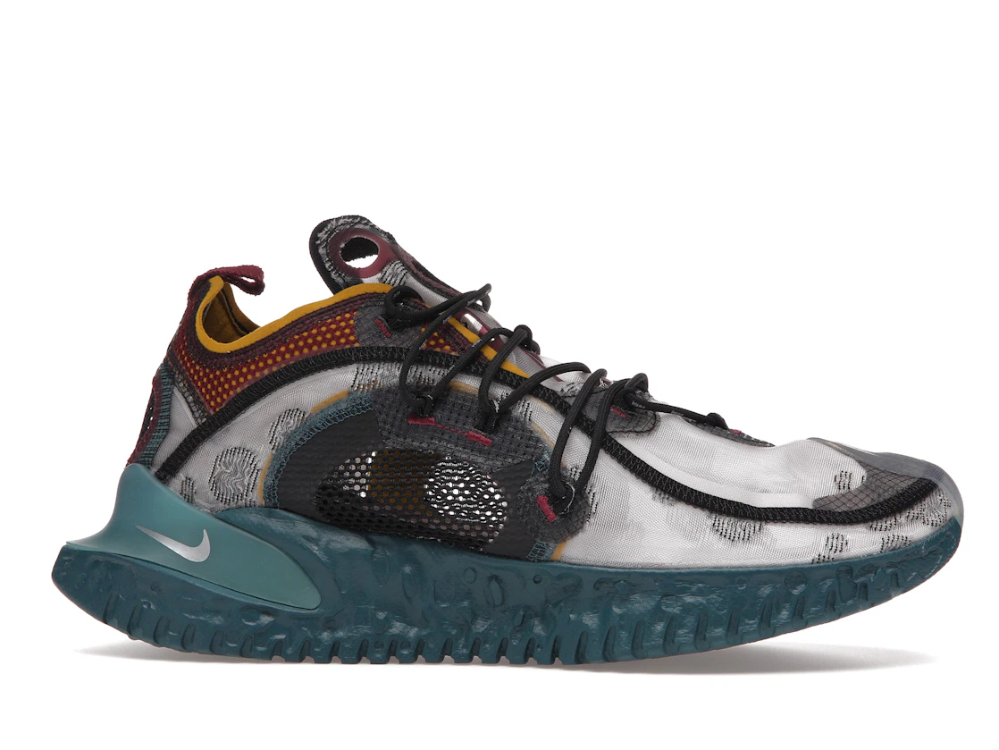 Vue 2 de Nike Flow 2020 ISPA Black Turquoise Gold