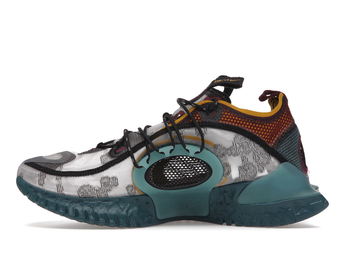 Vue 19 de Nike Flow 2020 ISPA Black Turquoise Gold