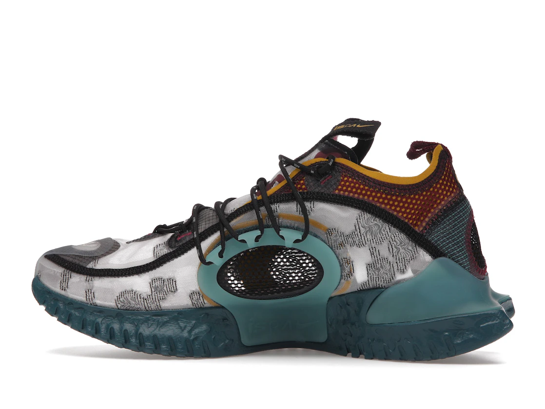 Vue 20 de Nike Flow 2020 ISPA Black Turquoise Gold