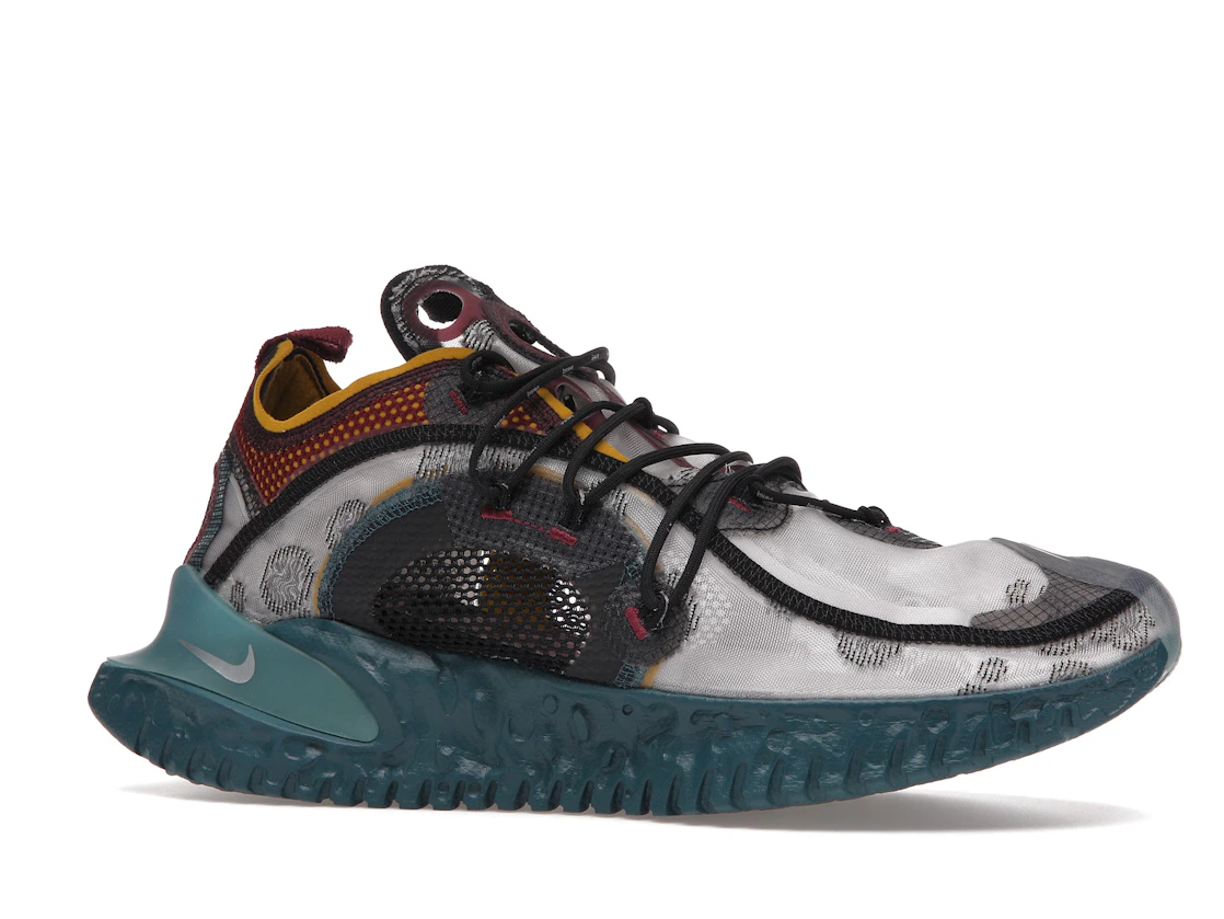 Vue 3 de Nike Flow 2020 ISPA Black Turquoise Gold