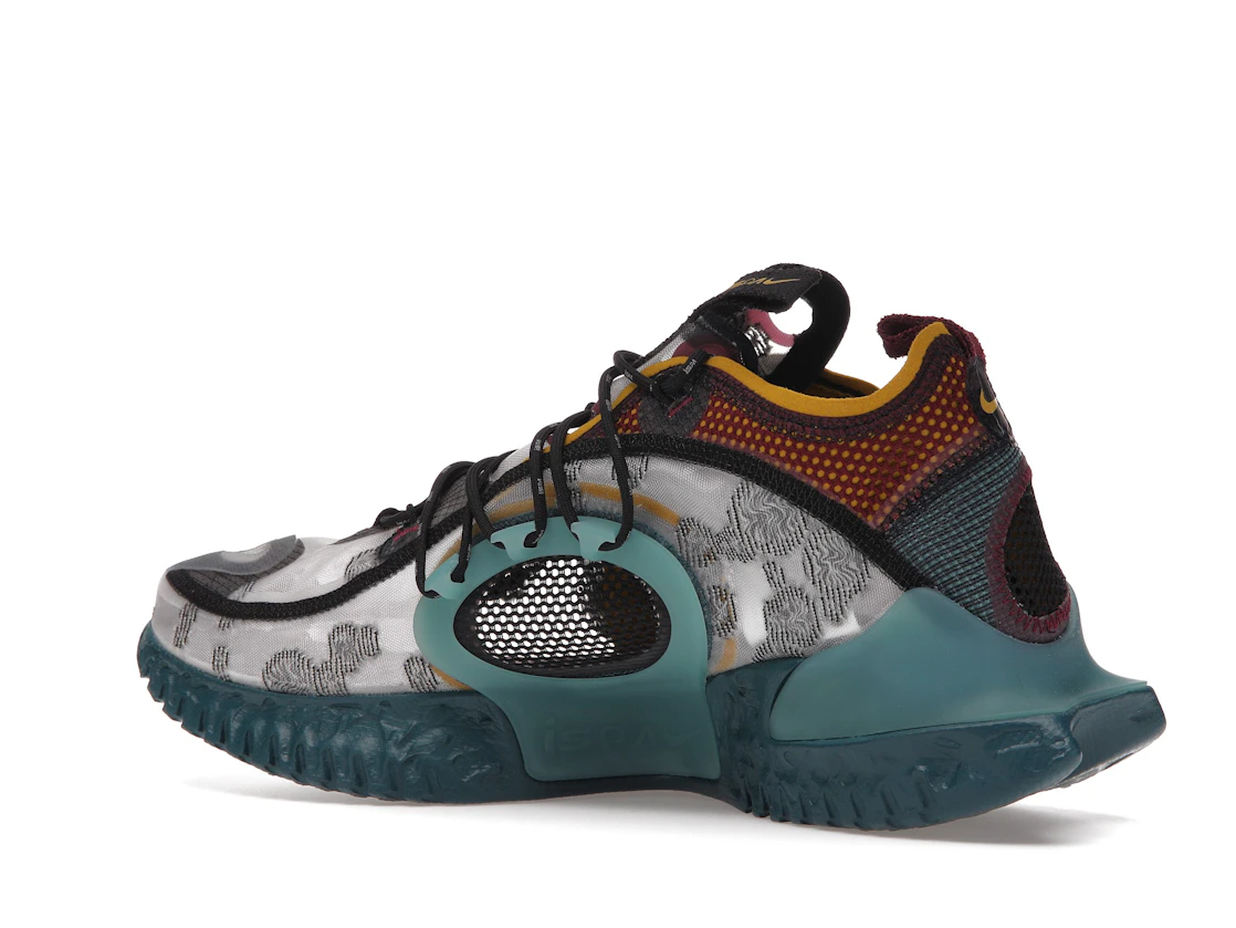 Vue 22 de Nike Flow 2020 ISPA Black Turquoise Gold