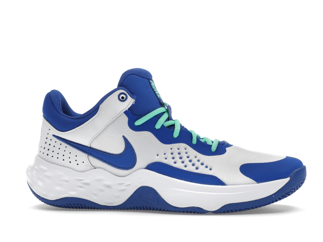 Vue 2 de Nike Fly.By Mid 3 White Game Royal
