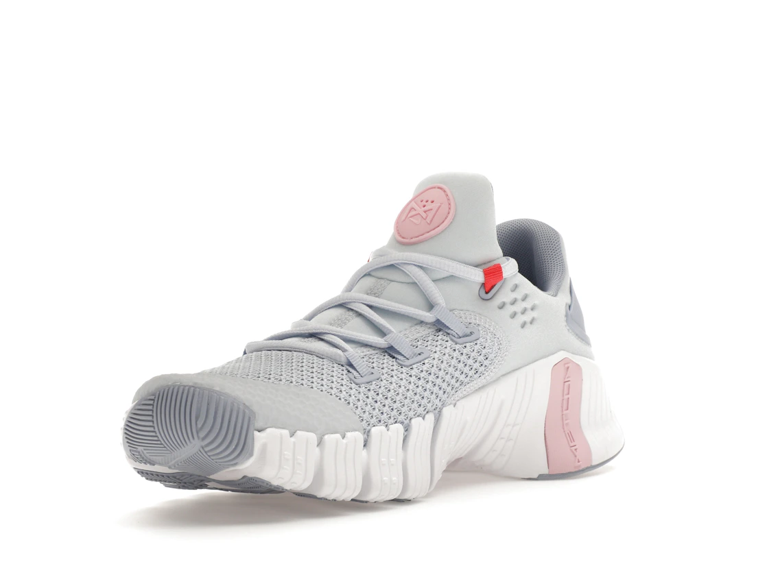 Vue 14 de Nike Free Metcon 4 Football Grey Soft Pink 