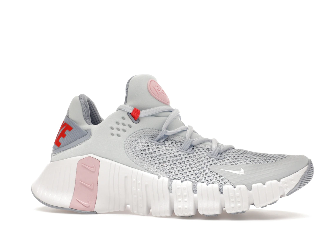 Vue 3 de Nike Free Metcon 4 Football Grey Soft Pink 