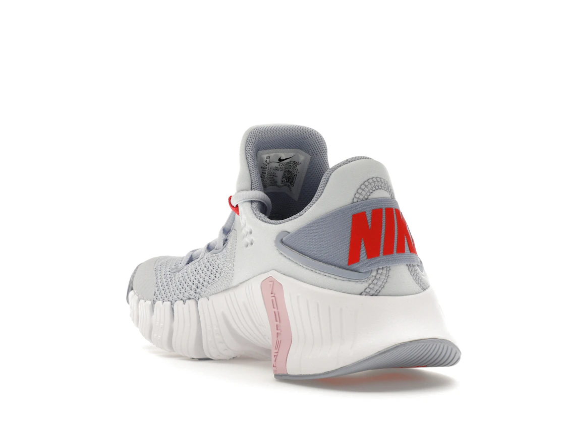 Vue 25 de Nike Free Metcon 4 Football Grey Soft Pink 