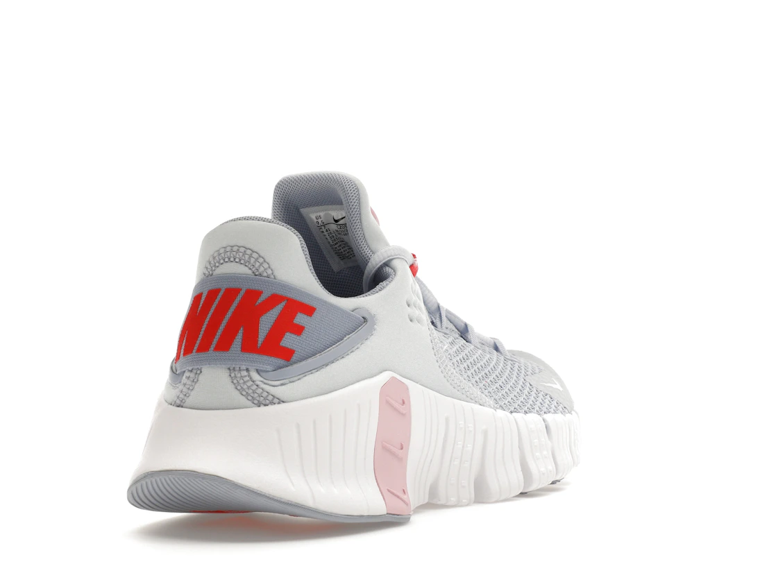 Vue 31 de Nike Free Metcon 4 Football Grey Soft Pink 