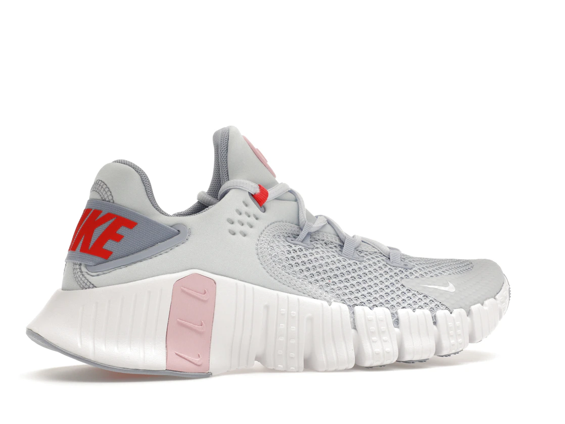 Vue 35 de Nike Free Metcon 4 Football Grey Soft Pink 