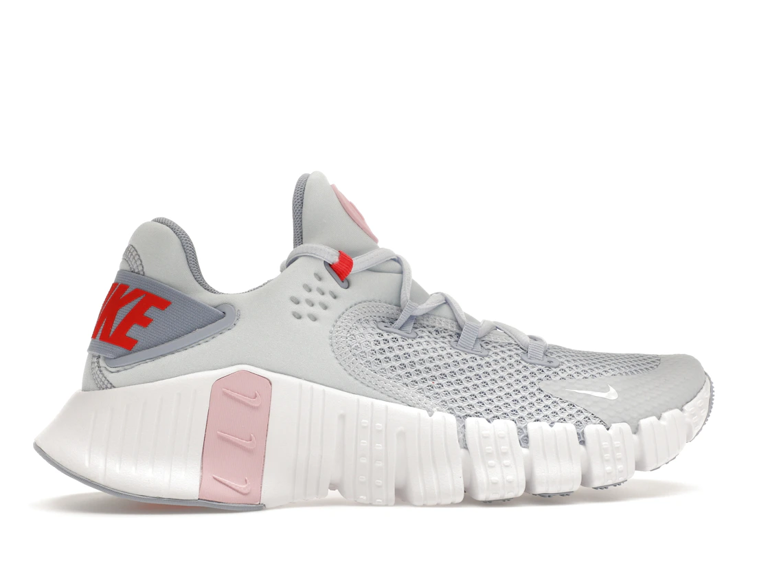 Vue 36 de Nike Free Metcon 4 Football Grey Soft Pink 