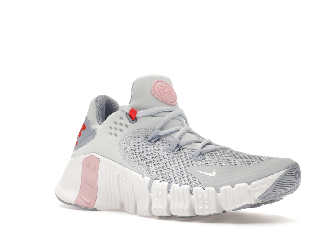 Vue 5 de Nike Free Metcon 4 Football Grey Soft Pink 