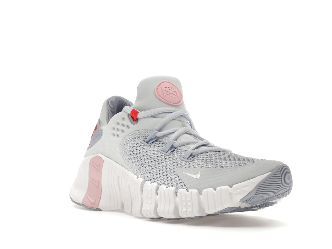 Vue 6 de Nike Free Metcon 4 Football Grey Soft Pink 