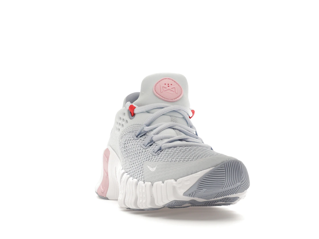 Vue 8 de Nike Free Metcon 4 Football Grey Soft Pink 
