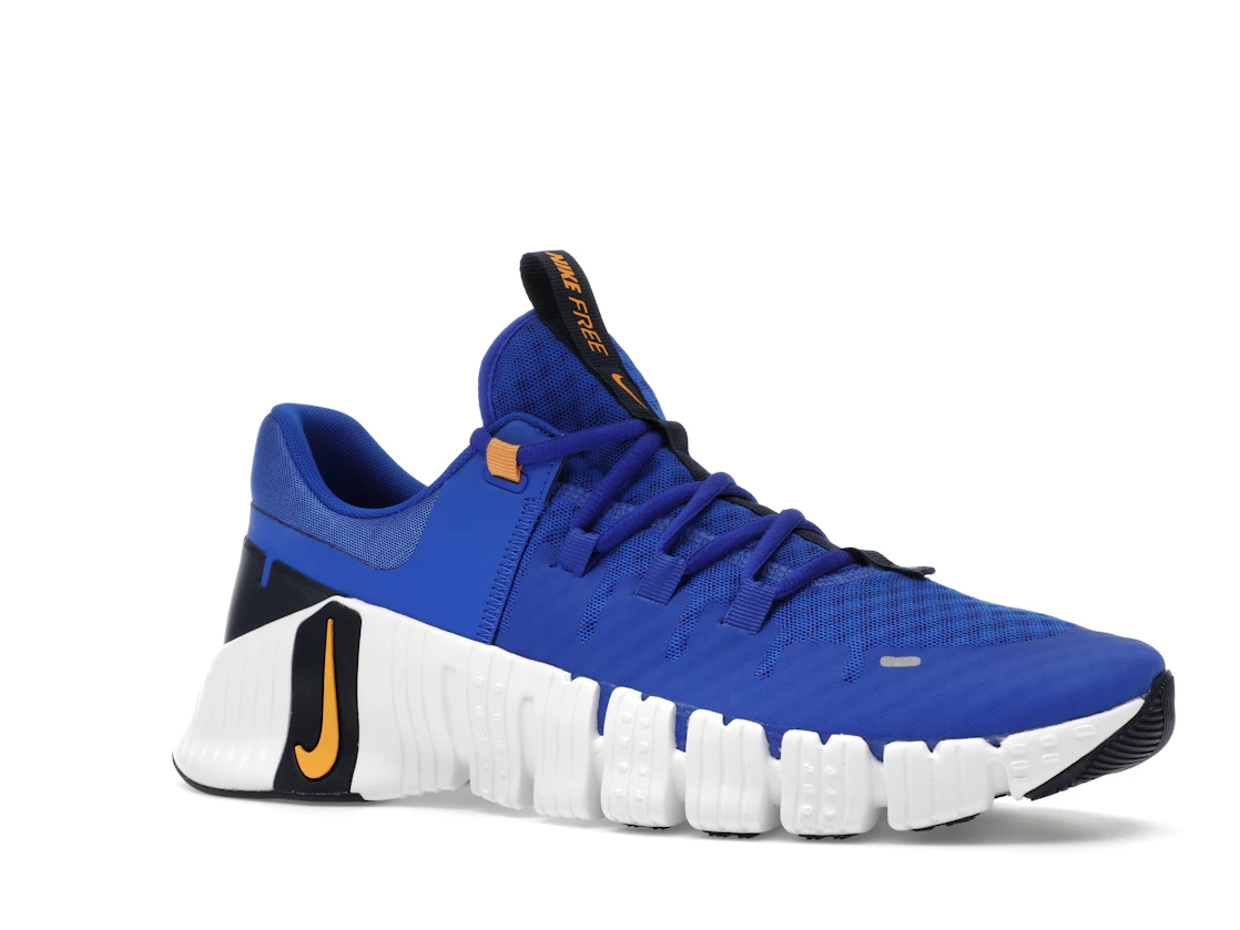 Vue 4 de Nike Free Metcon 5 Racer Blue Sundial