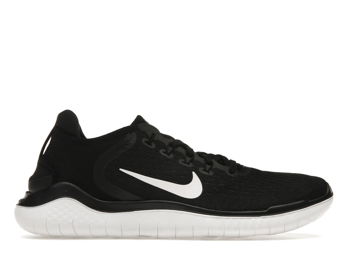 Vue 1 de Nike Free RN 2018 Black White  
