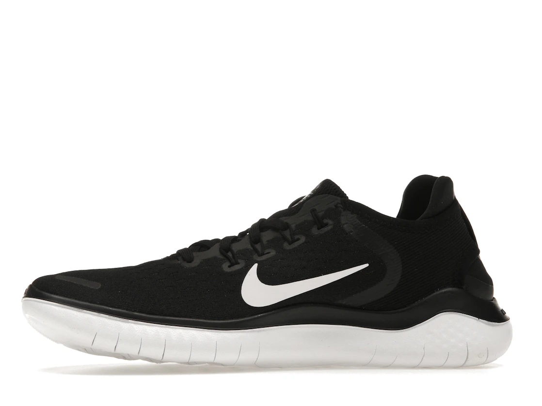 Vue 18 de Nike Free RN 2018 Black White  