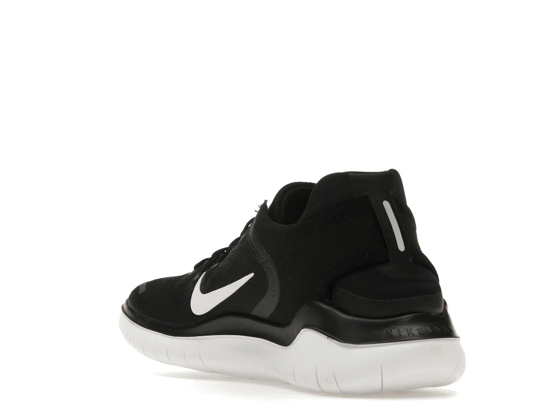 Vue 25 de Nike Free RN 2018 Black White  