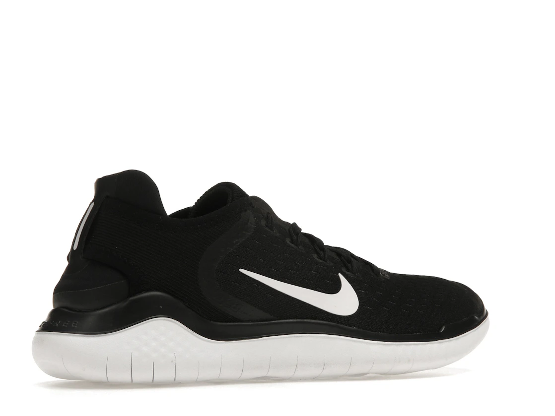 Vue 34 de Nike Free RN 2018 Black White  