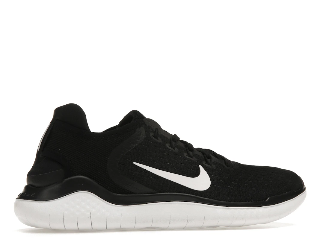 Vue 35 de Nike Free RN 2018 Black White  