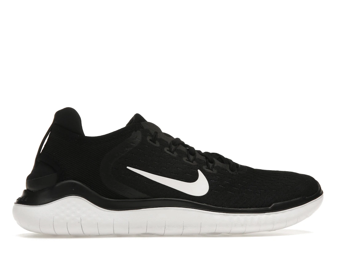Vue 36 de Nike Free RN 2018 Black White  