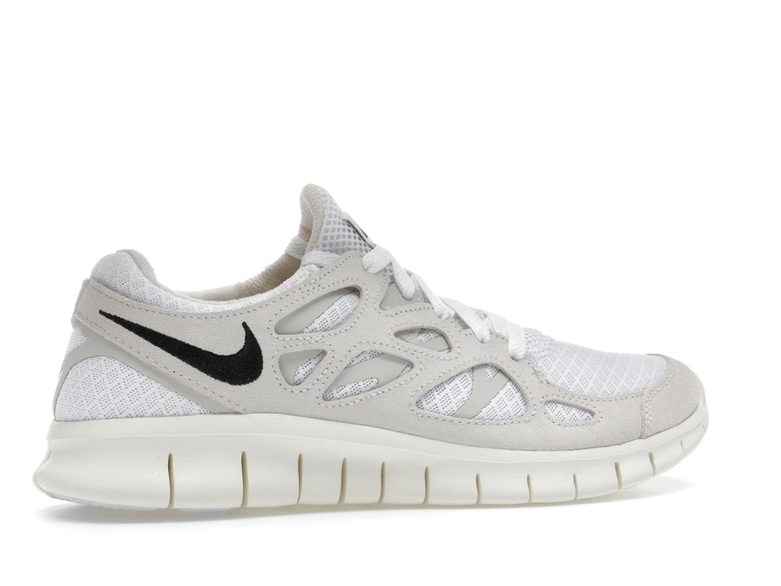 Vue 35 de Nike Free Run 2 White Light Bone 