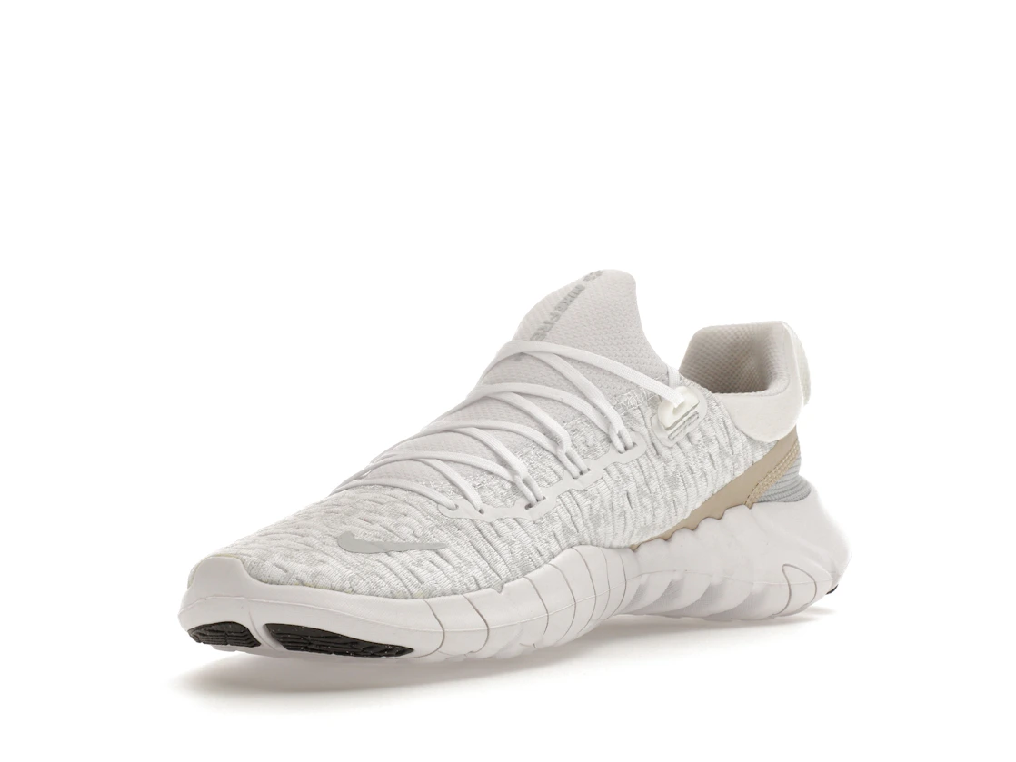 Vue 14 de Nike Free Run 5.0 Next Nature White Siren Red Sanddrift