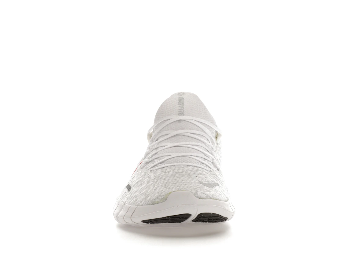 Vue 10 de Nike Free Run 5.0 Next Nature White Siren Red Sanddrift