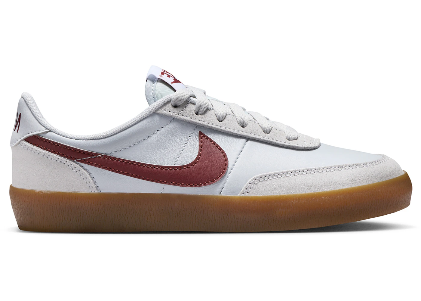 Nike Killshot 2 Pure Platinum Gum Medium Brown White Dark Team Red (GS)