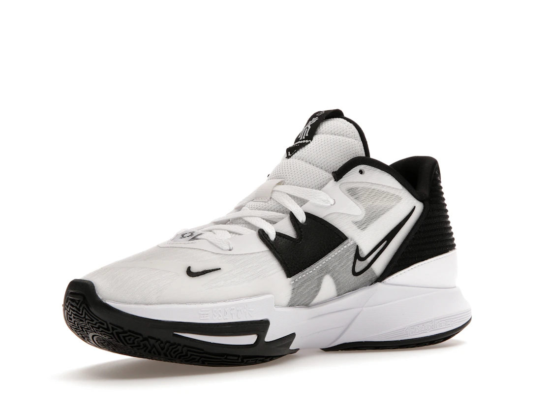 Vue 15 de Nike Kyrie 5 Low TB White Black