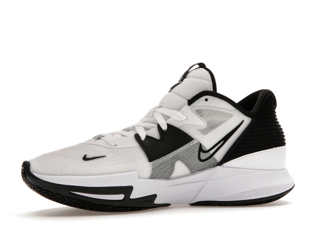 Vue 17 de Nike Kyrie 5 Low TB White Black