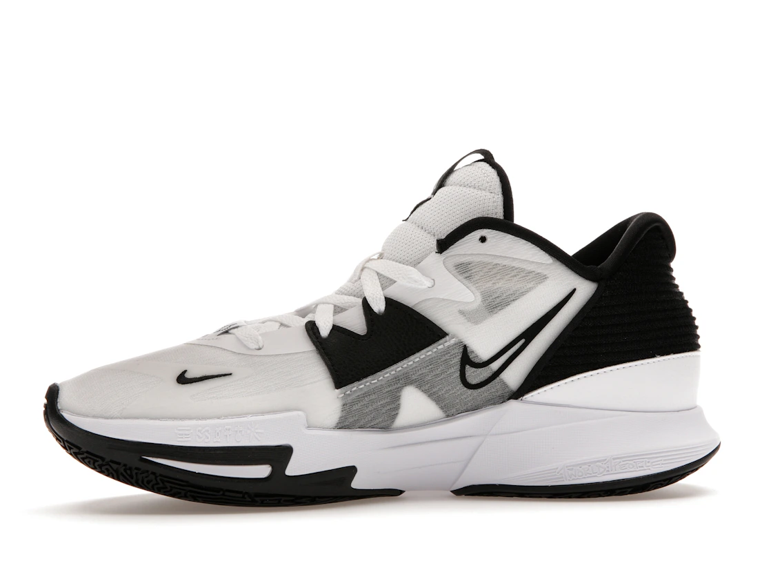 Vue 18 de Nike Kyrie 5 Low TB White Black